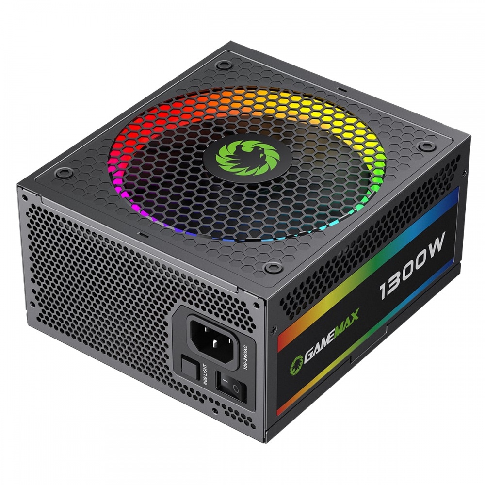 GameMax PSU True Rated 850W RGB Power Supply Fully Modular 80 Plus Gold  Certified with Addressable RGB Light for PC Power Supply - AliExpress